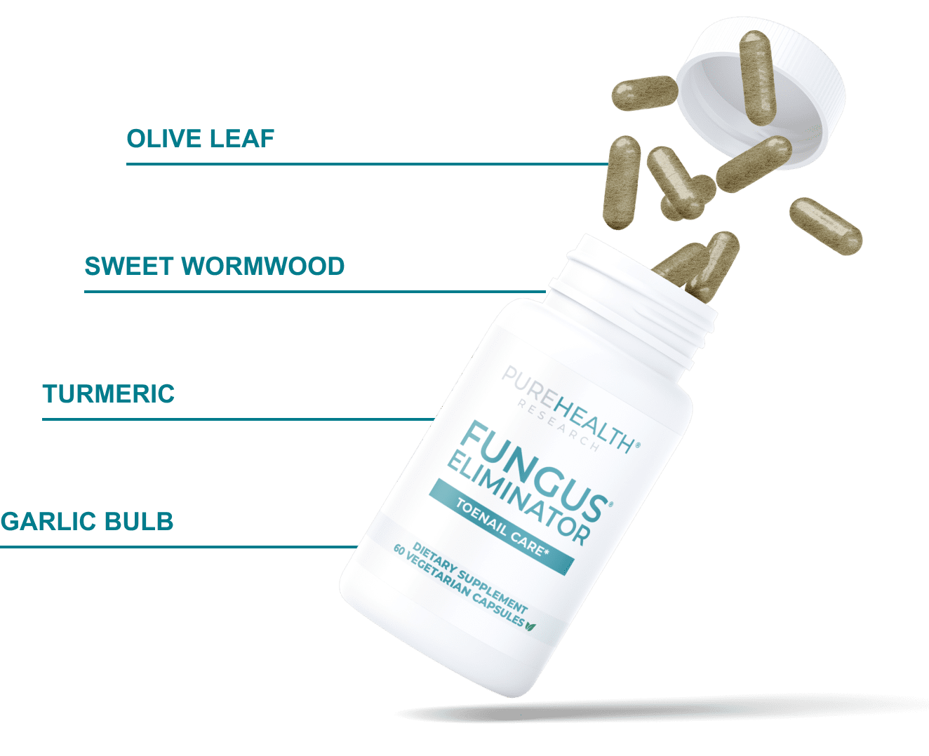 ingredients + bottle