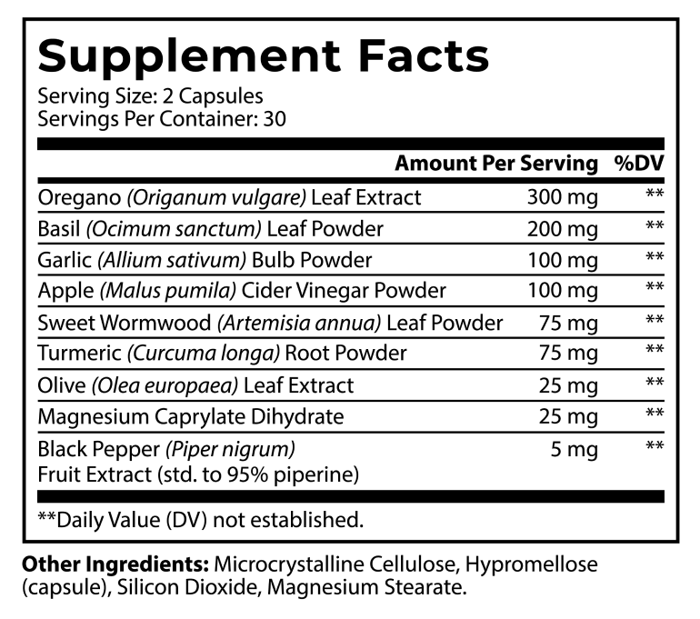 supplement facts